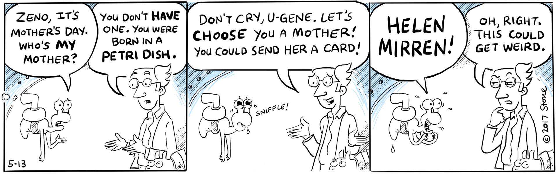 U-Gene wishes his mother was Helen Mirren.